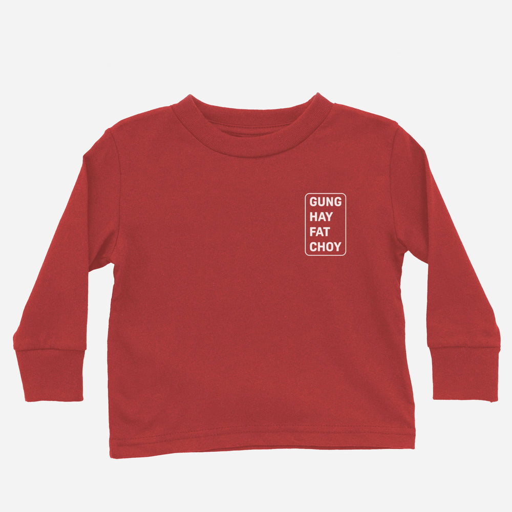 Lunar New Year Greeting Long Sleeves (Toddler)