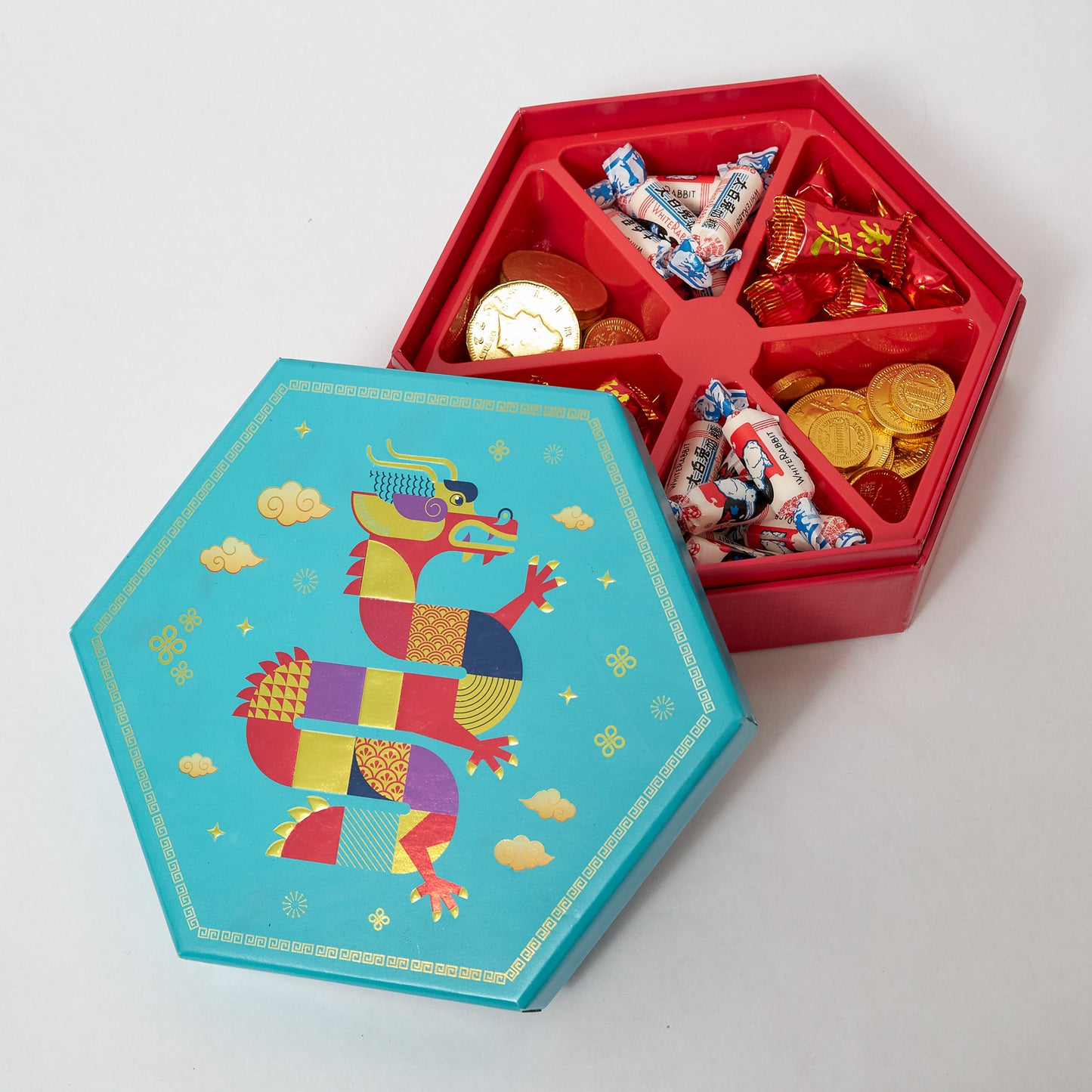 Lunar New Year gift set, candy box